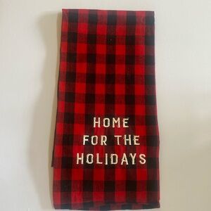 Christmas kitchen towel by Primitves by Kathy 28x20 new